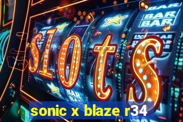 sonic x blaze r34